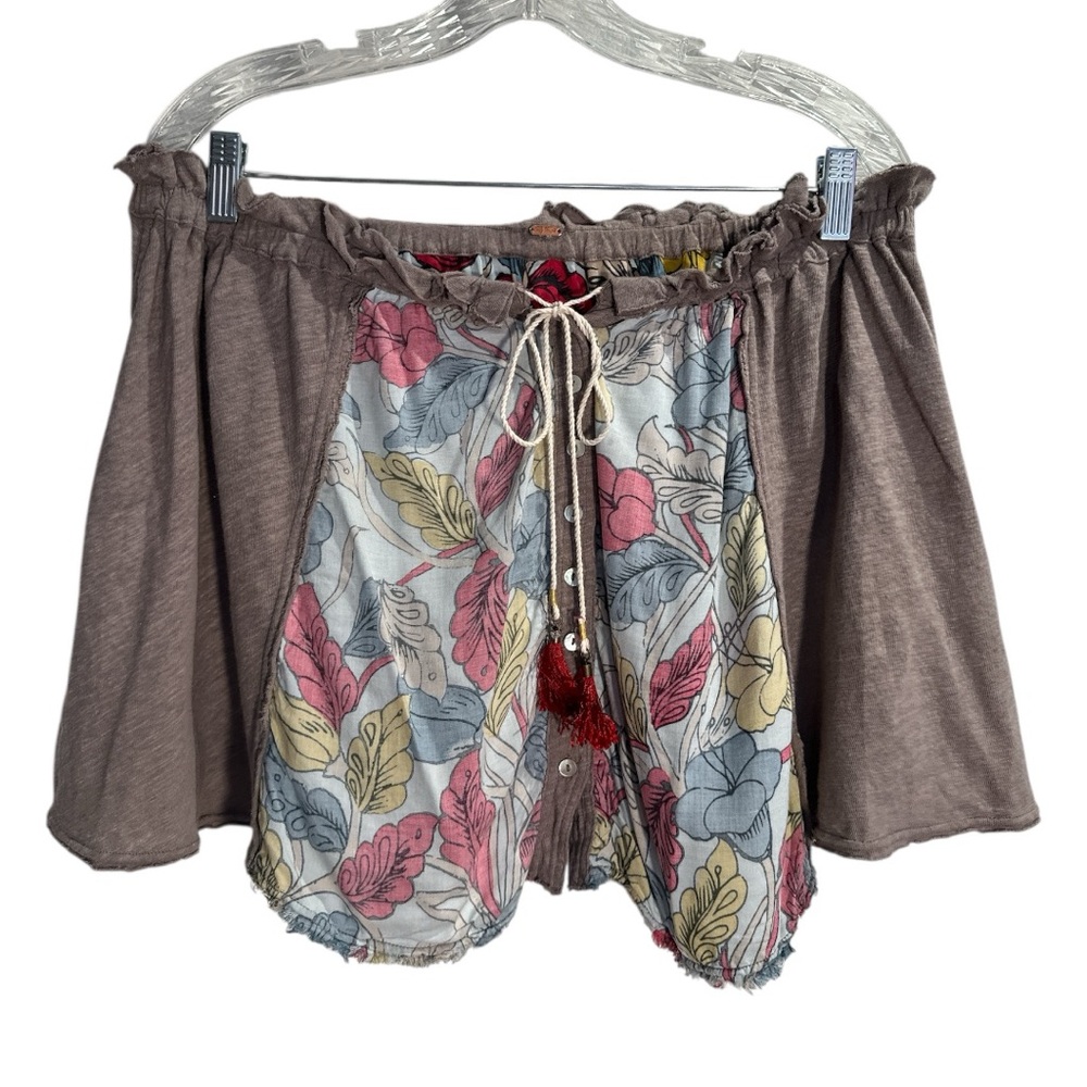 Free People Multicolor Skater Skirt